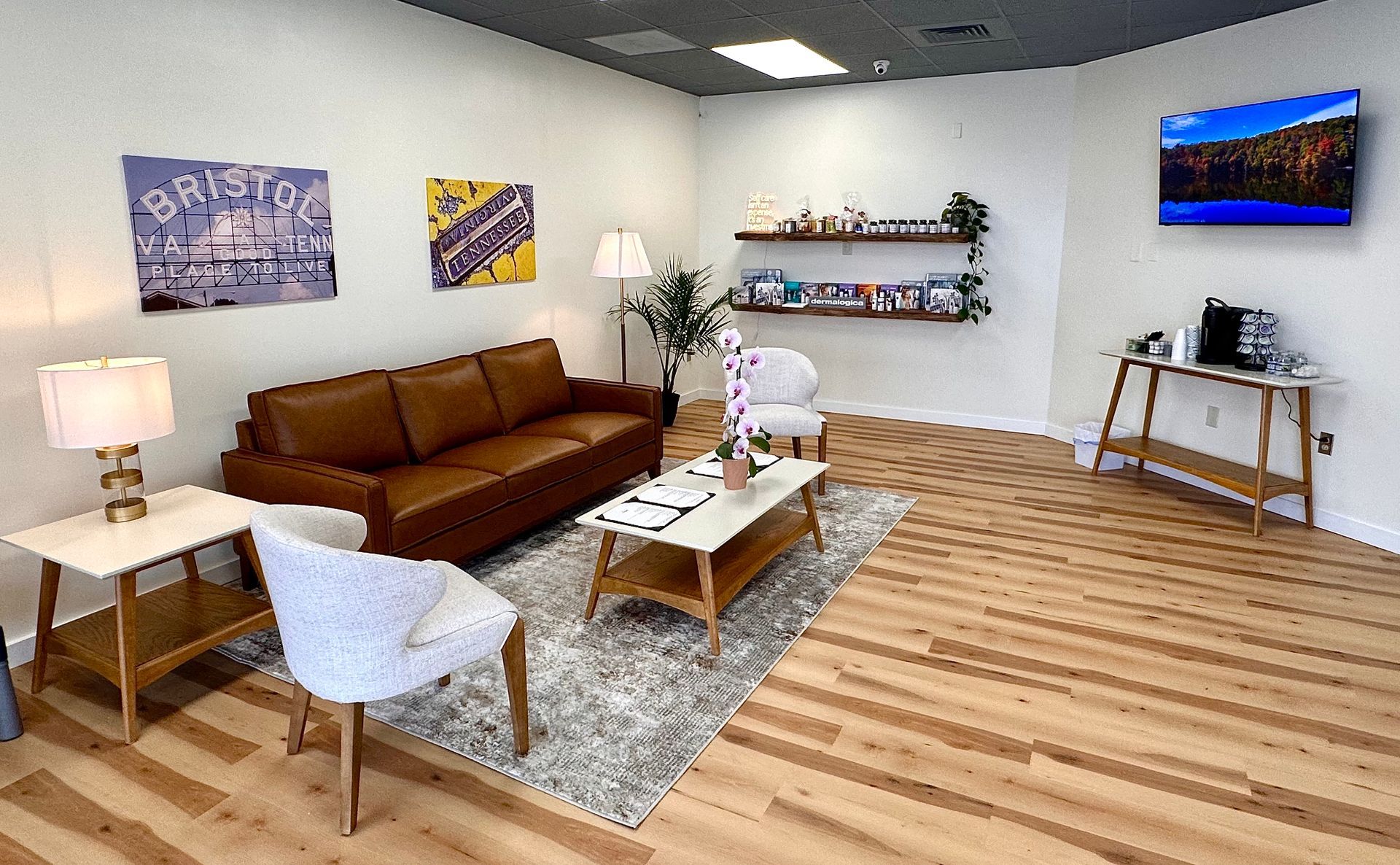 Treatment room interior at Johnson Direct Primary Care & Wellness in Bristol, Virginia